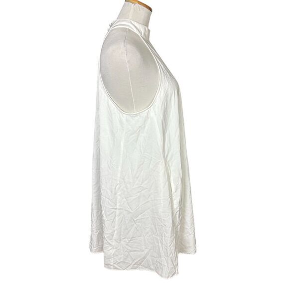 NWT Lulus Women's Love of Mine White Halter Swing Dress Size L Party Mini - Picture 5 of 10